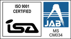 ISA&JABマーク　ISO9001